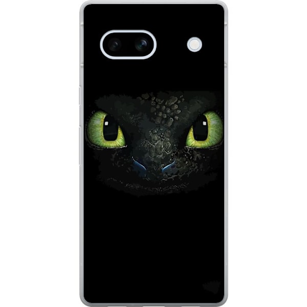 Google Pixel 7a Genomskinligt Skal How to Train Your Dragon (Draktränaren)