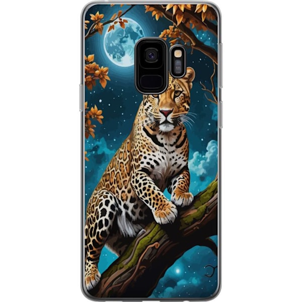 Samsung Galaxy S9 Läpinäkyvä kuori Leopard