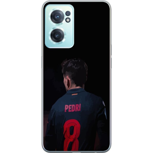 OnePlus Nord CE 2 5G Läpinäkyvä kuori Pedri FC Barcelona Jalkapallo Espanjalainen Keskikenttäpelaaja Maali Urheilumotivaatio Fanit Lapset Nuoret