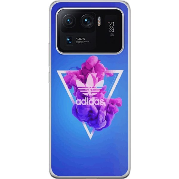 Xiaomi Mi 11 Ultra Läpinäkyvä kuori Adidas-inspiroitunut si