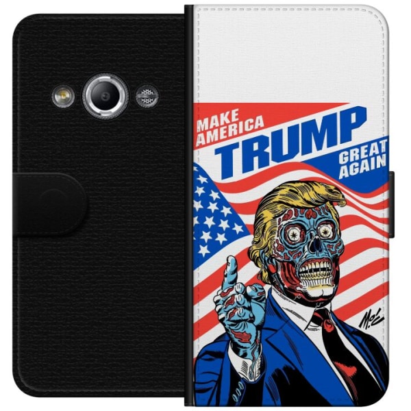 Samsung Galaxy Xcover 3 Lompakkokotelo  Trump
