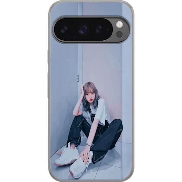 Google Pixel 9 Pro XL Läpinäkyvä kuori Lisa from Blackpink – K-pop Style Icon