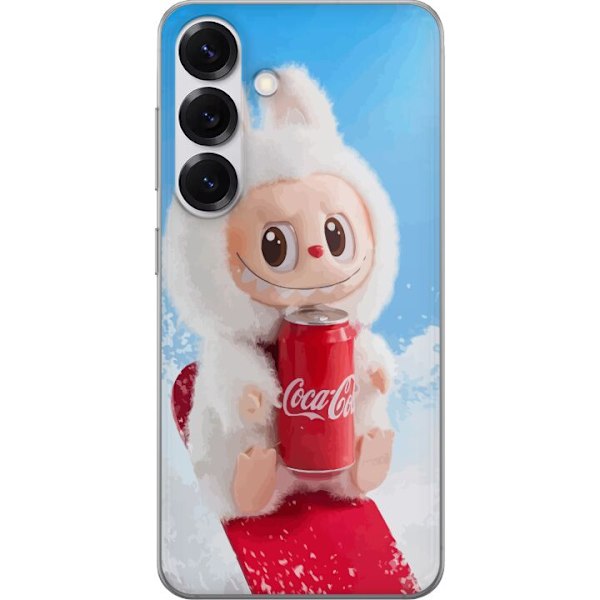 Samsung Galaxy S25 Genomskinligt Skal Labubu Summer Edition