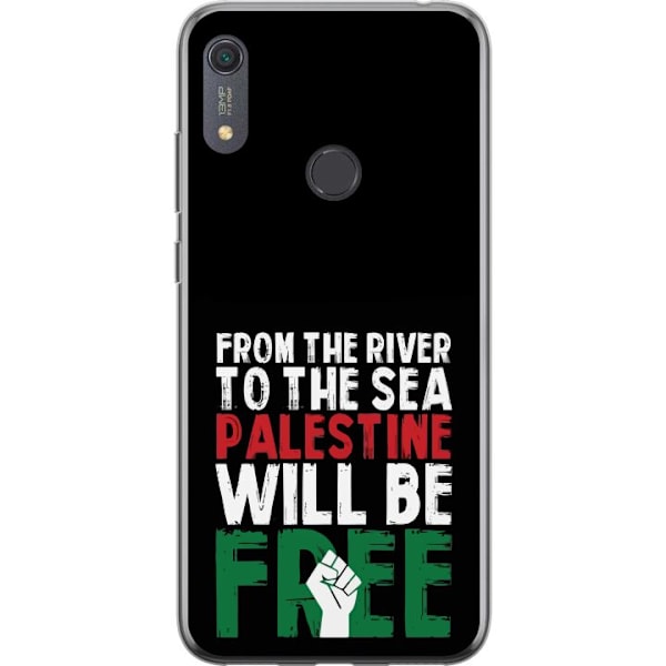 Huawei Y6s (2019) Genomskinligt Skal Free Palestine – politi