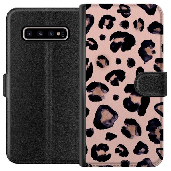 Samsung Galaxy S10+ Tegnebogsetui Flot Leo