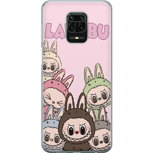 Xiaomi Redmi Note 9 Pro Gennemsigtig cover Labubu Classics