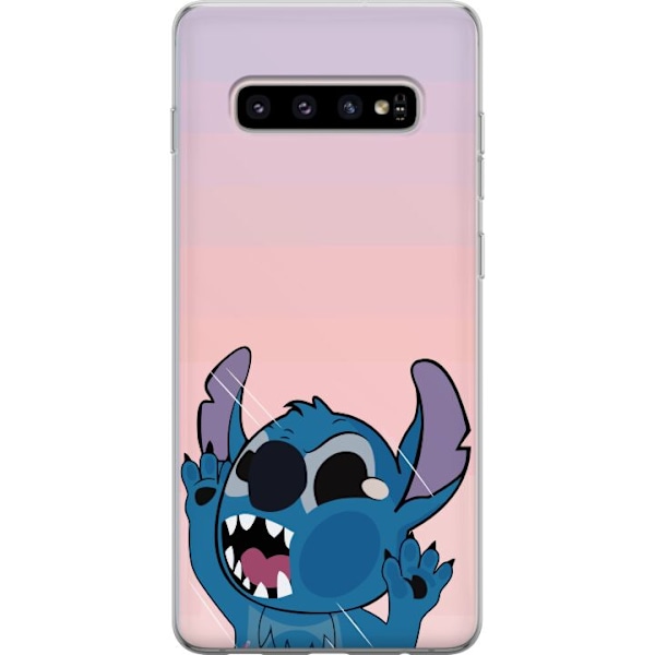 Samsung Galaxy S10+ Läpinäkyvä kuori Stitch