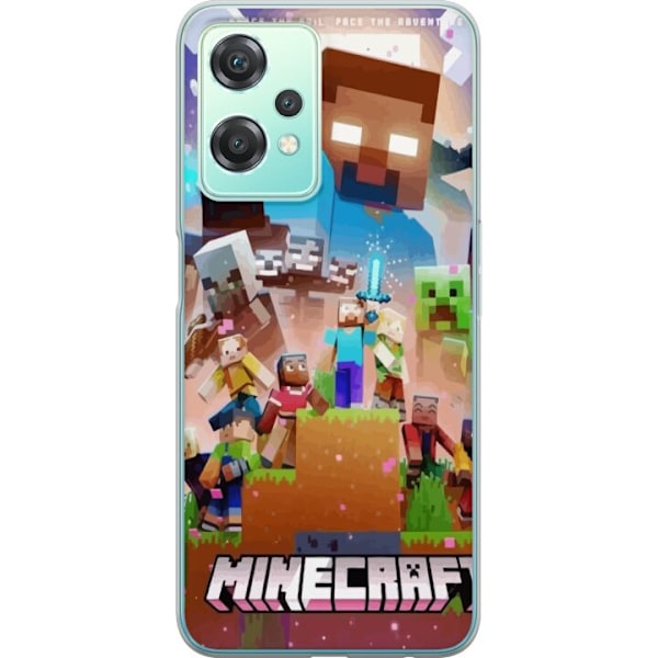 OnePlus Nord CE 2 Lite 5G Läpinäkyvä kuori Minecraft