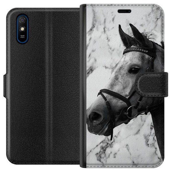Xiaomi Redmi 9A Plånboksfodral Häst