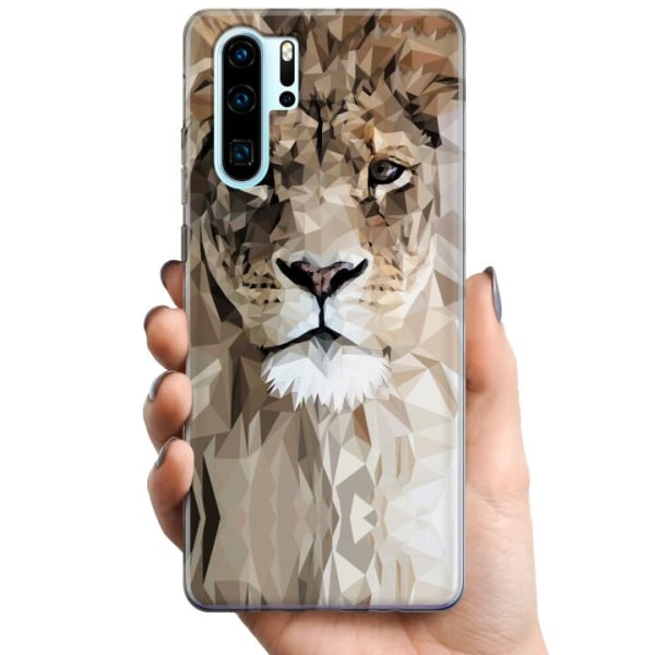 Huawei P30 Pro TPU Mobilcover Løve