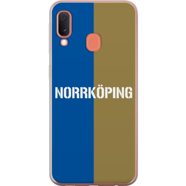 Samsung Galaxy A20e Läpinäkyvä kuori Norrköping