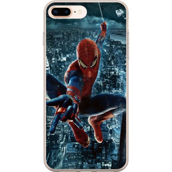 Apple iPhone 8 Plus Gennemsigtig cover Spiderman