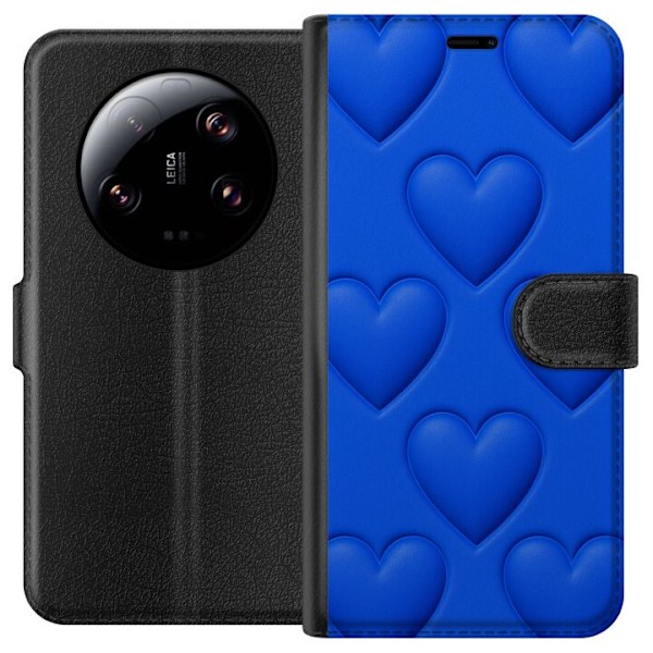 Xiaomi 13 Ultra Plånboksfodral Blue Hearts