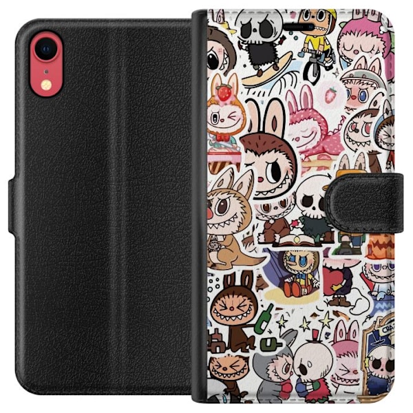 Apple iPhone XR Lommeboketui Labubu All-Stars – POP MART Spe