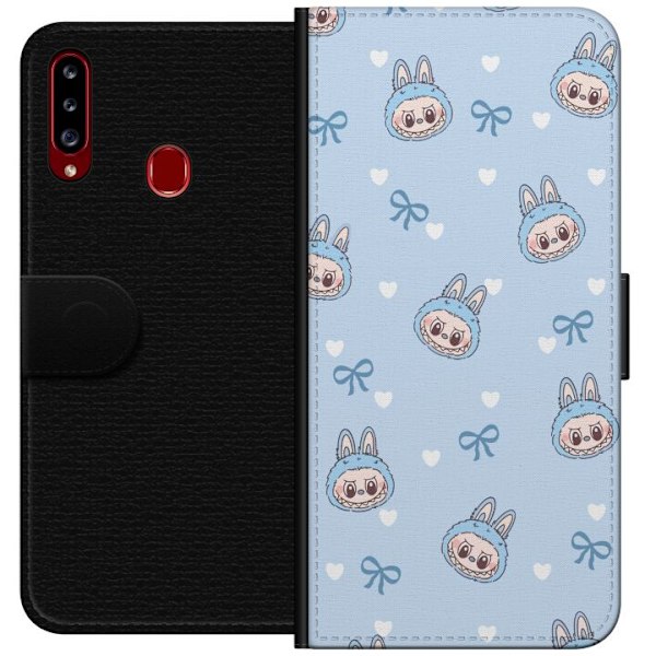 Samsung Galaxy A20s Tegnebogsetui Labubu Ildånd