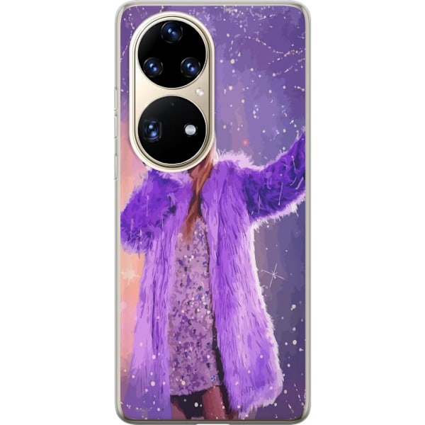 Huawei P50 Pro Gennemsigtig cover Taylor Swift