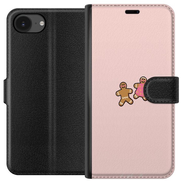 Apple iPhone 16e Lommeboketui Pepperkaker
