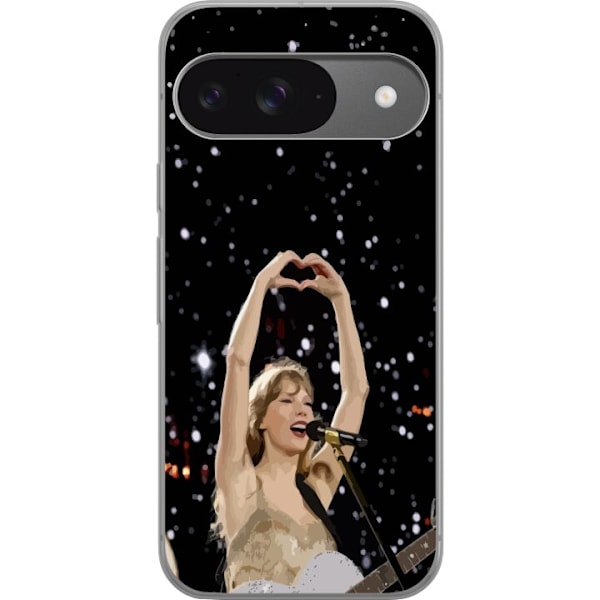 Google Pixel 9 Pro Läpinäkyvä kuori Taylor Swift