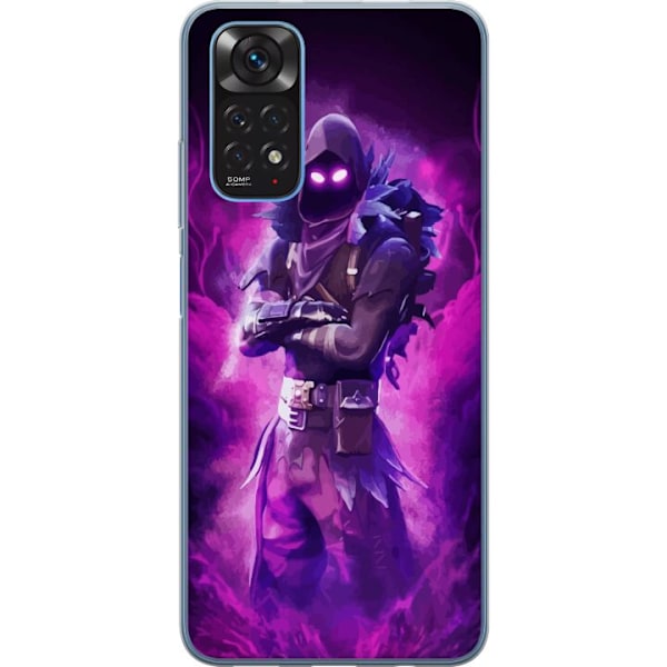 Xiaomi Redmi Note 11S Läpinäkyvä kuori Fortnite