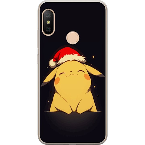 Xiaomi Redmi 6 Pro Gjennomsiktig deksel Pikachu