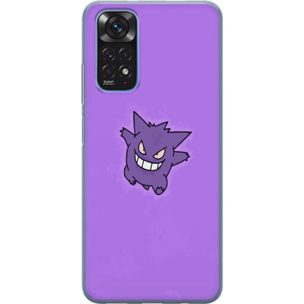 Xiaomi Redmi Note 11S Gjennomsiktig deksel Gengar