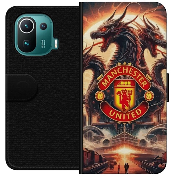 Xiaomi Mi 11 Pro Plånboksfodral Manchester United