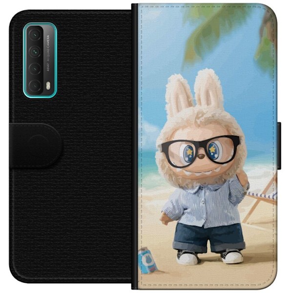 Huawei P smart 2021 Lompakkokotelo Labubu Tummat Unelmat