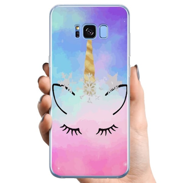 Samsung Galaxy S8+ TPU Mobilskal Unicorn Enhörning