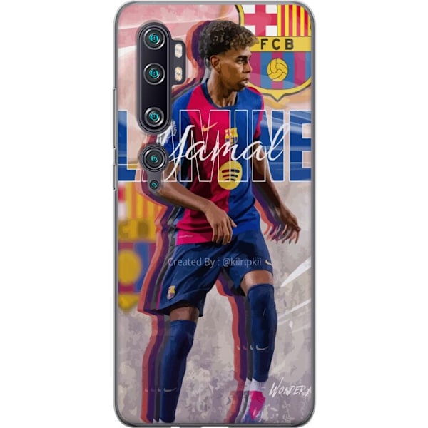 Xiaomi Mi Note 10 Pro Gjennomsiktig deksel Lamine Yamal FCB