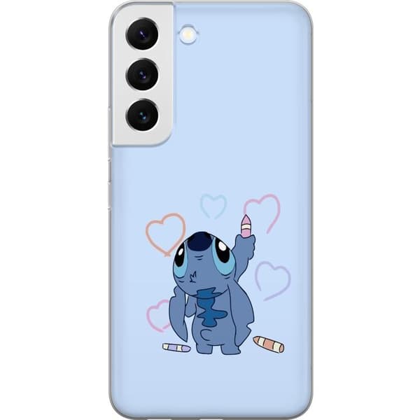 Kompatibelt Mobildeksel til Samsung Galaxy S22 5G Stitch Hjerter