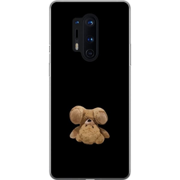 OnePlus 8 Pro Gennemsigtig cover Op og ned bjørn