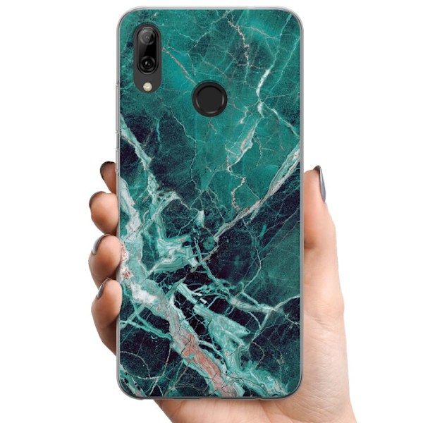 Huawei P smart 2019 TPU Mobildeksel Marmor