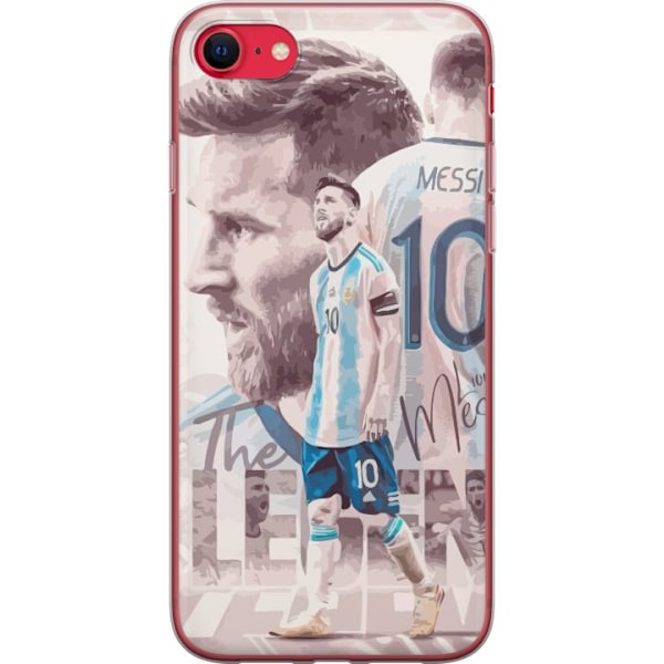 Apple iPhone 16e Genomskinligt Skal Messi