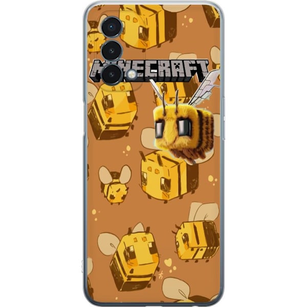 OnePlus Nord N200 5G Läpinäkyvä kuori Minecraft Bi