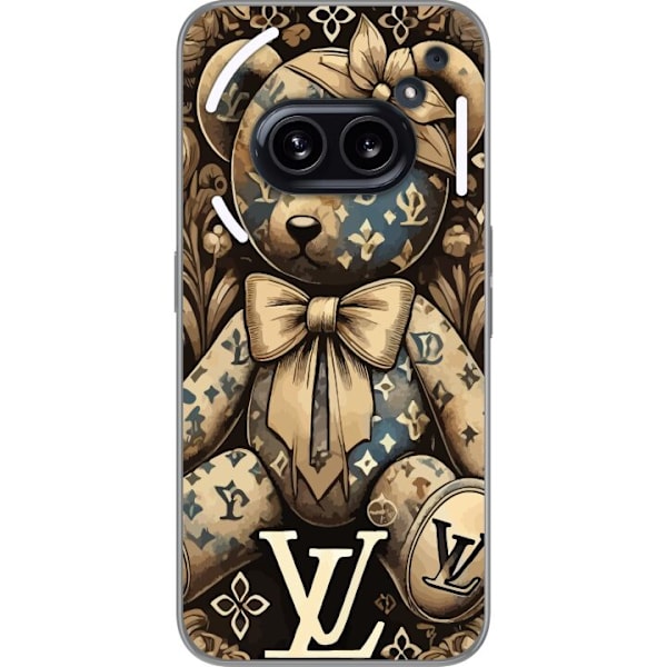 Nothing Phone (2a) Plus Läpinäkyvä kuori Teddy Vuitton