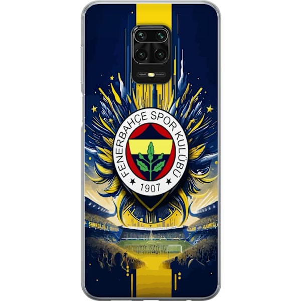 Xiaomi Redmi Note 9S Gennemsigtig cover Fenerbahçe SK