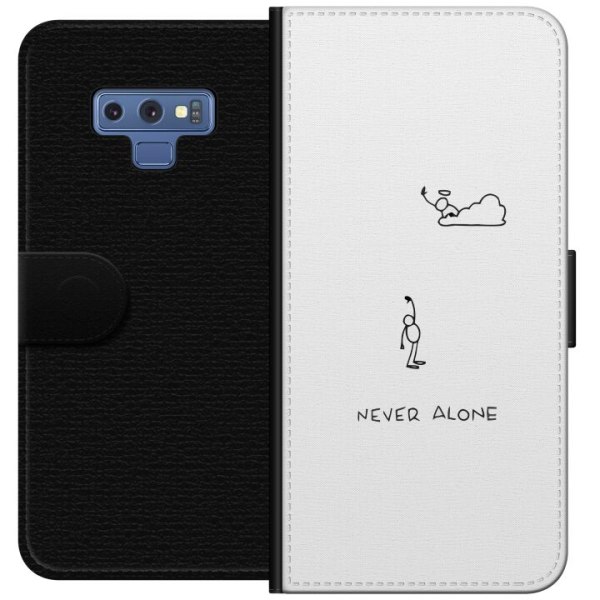 Samsung Galaxy Note9 Lompakkokotelo Ei koskaan yksin