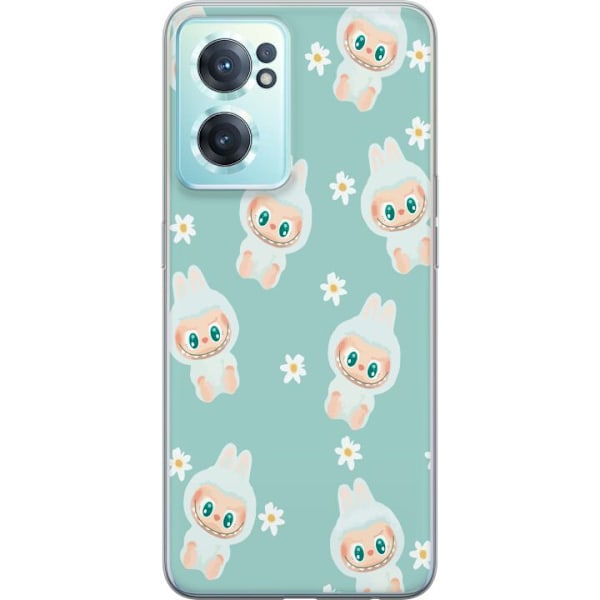 OnePlus Nord CE 2 5G Läpinäkyvä kuori Labubu Candy Vibes