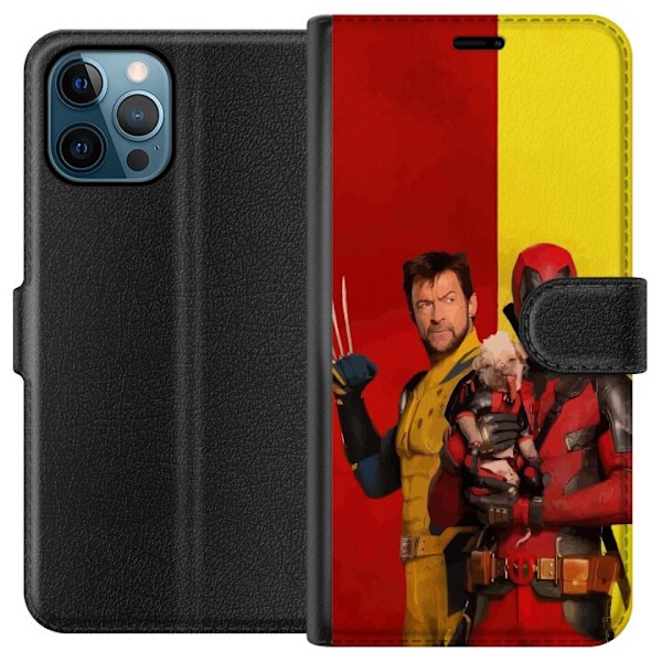 Apple iPhone 12 Pro Max Plånboksfodral Deadpool & Wolverine