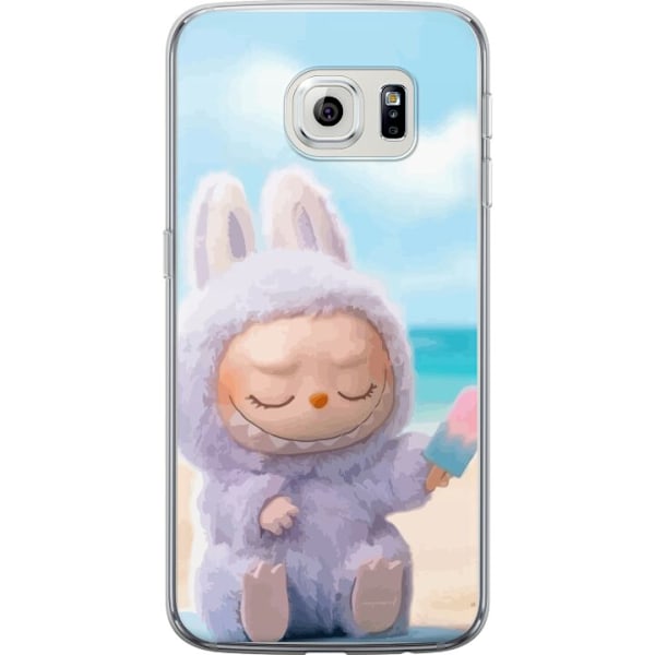 Samsung Galaxy S6 edge Läpinäkyvä kuori Labubu Vaaleanpunainen Tunnelma