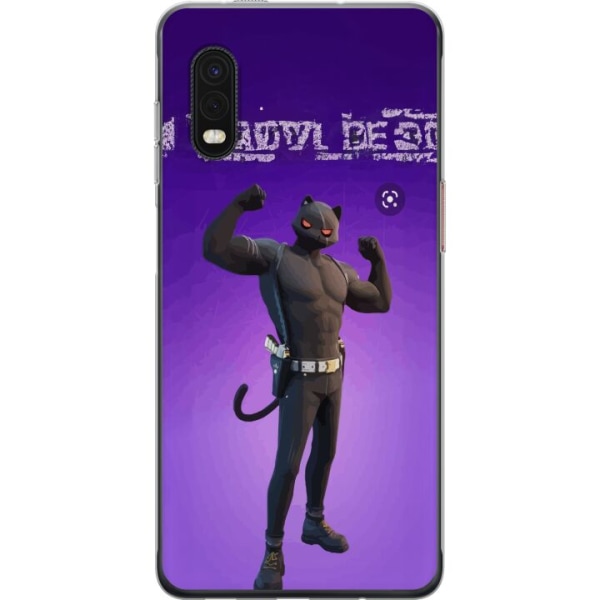 Samsung Galaxy Xcover Pro Gennemsigtig cover Fortnite - Meowsc