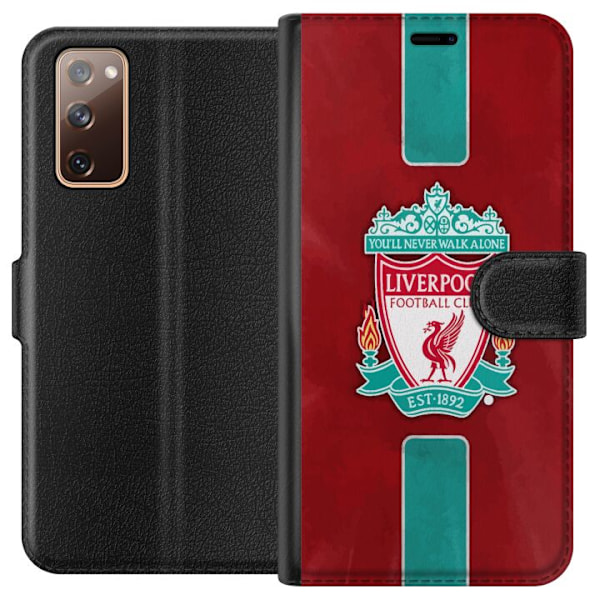 Samsung Galaxy S20 FE Tegnebogsetui Liverpool FC - Klassisk Fo