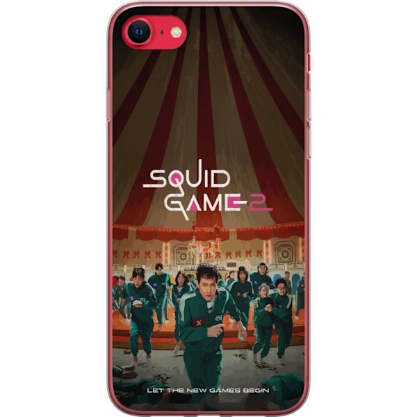 Apple iPhone 8 Genomskinligt Skal Squid Game 2 - Spring