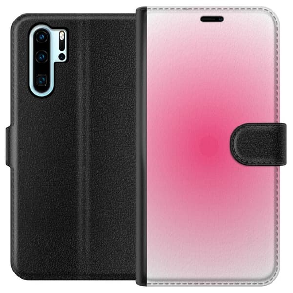 Kompatibelt Lommeboketui til Huawei P30 Pro Rosa Sky