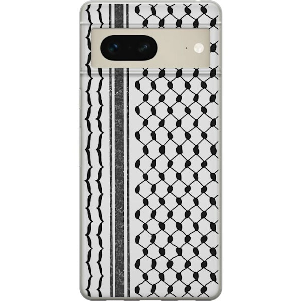 Google Pixel 7 Läpinäkyvä kuori Palestiinalainen kuvio - pe