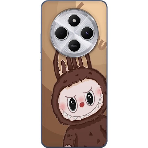Xiaomi Redmi 14C Gjennomsiktig deksel Labubu Sky Kosebamse - H