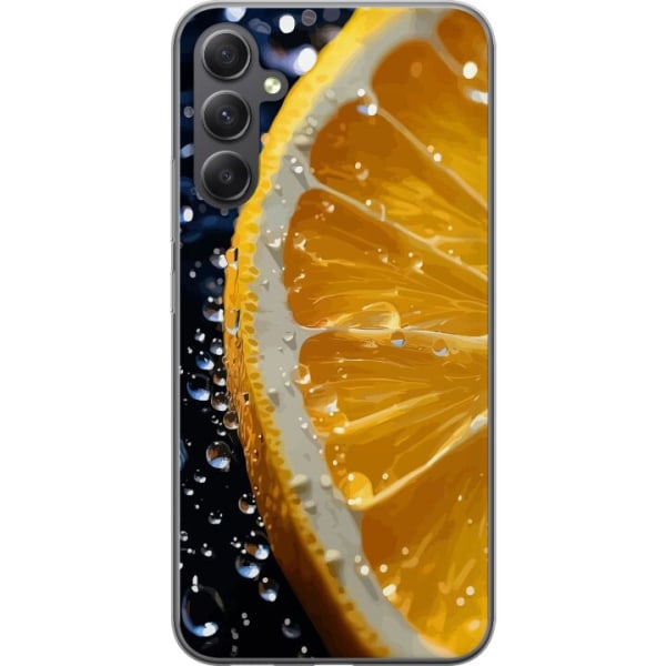 Samsung Galaxy A25 Gjennomsiktig deksel Appelsin