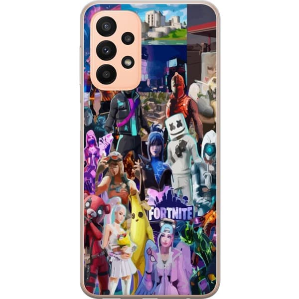 Kompatibelt Mobildeksel til Samsung Galaxy A23 Fortnite