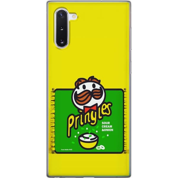 Kompatibelt Mobilskal till Samsung Galaxy Note10 Pringles gul