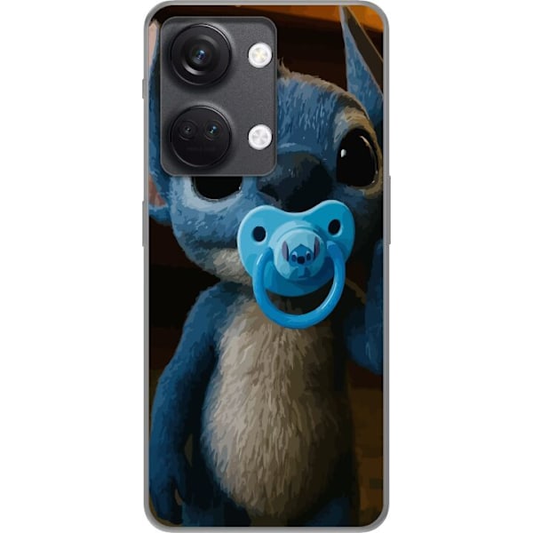 OnePlus Nord 3 Läpinäkyvä kuori Stitch & Napp - vauvateema